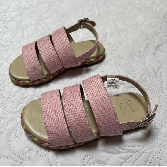 Janie and Jack Espadrille Sandals Size 9 - Picture 3 of 9